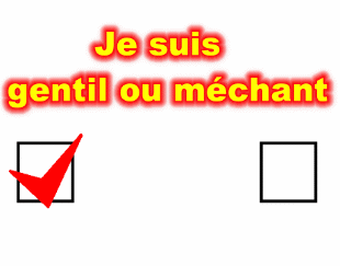 gentille ou m&eacute;chante